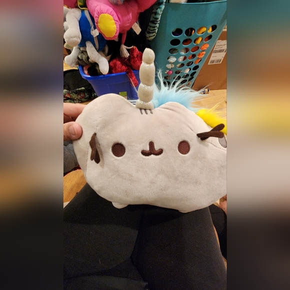 Pusheen gray rainbow unicorn plush - Picture 9 of 9